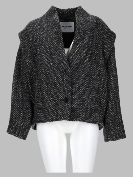 MARANT ETOILE Giacca "drogo" In Lana Spigata
