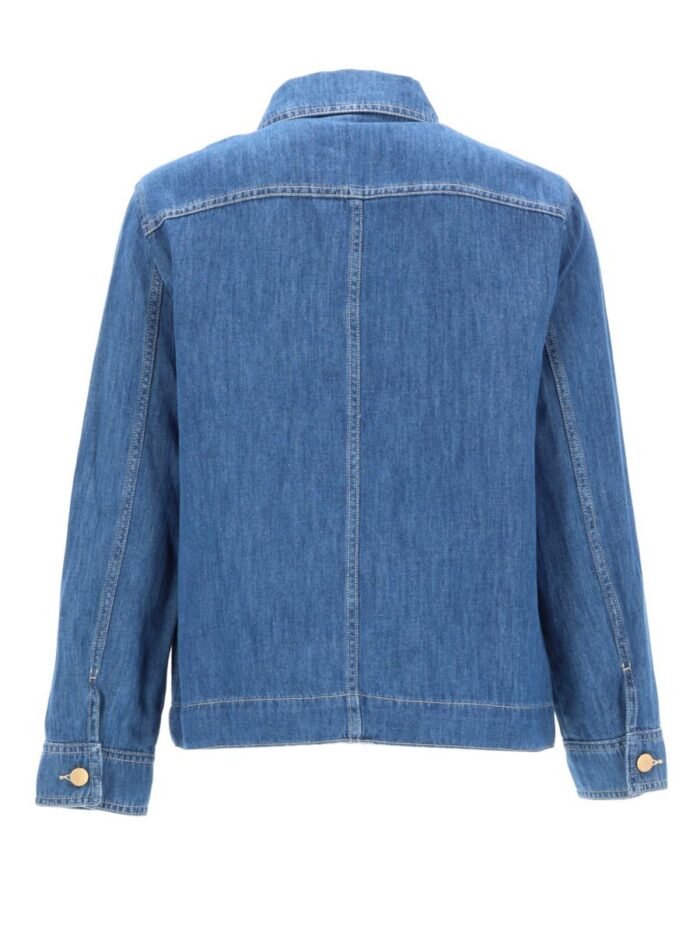 S MAX MARA GIACCA "GALANTE" IN CHAMBRAY