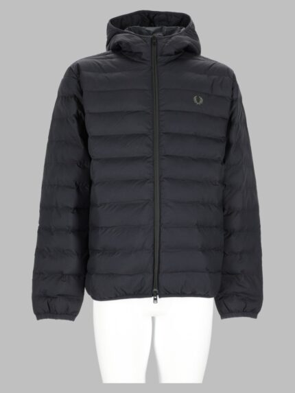 FRED PERRY Giacca Imbottita Con Cappuccio