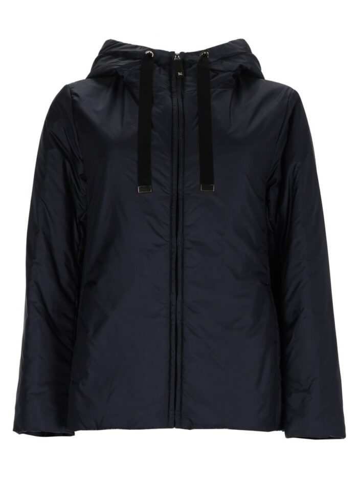 s max mara giacca imbottita con cappuccio in tela antigoccia S MAX MARA GIACCA IMBOTTITA CON CAPPUCCIO IN TELA ANTIGOCCIA