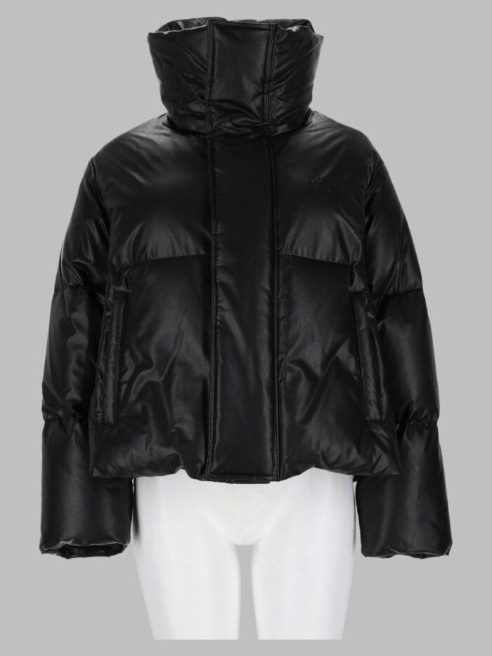 mm6 maison margiela giacca imbottita in ecopelle MM6 MAISON MARGIELA Giacca Imbottita In Ecopelle