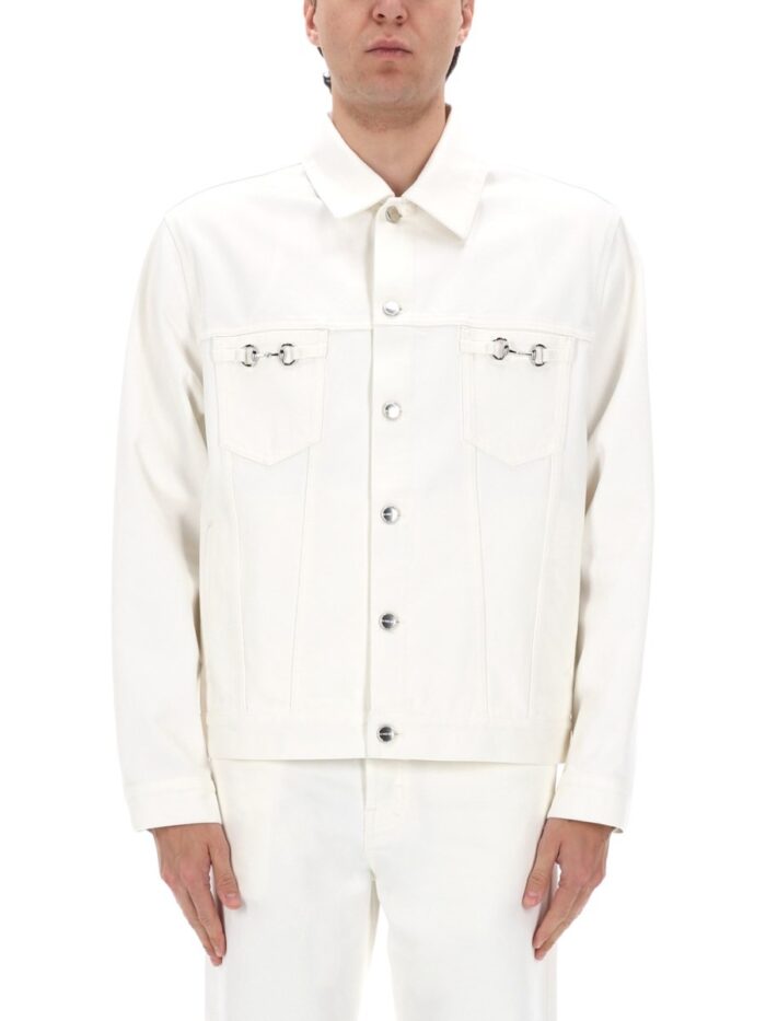 Gucci GIACCA IN DENIM CON MORSETTI