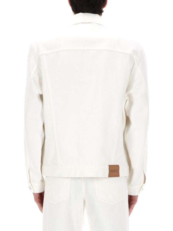 Gucci GIACCA IN DENIM CON MORSETTI