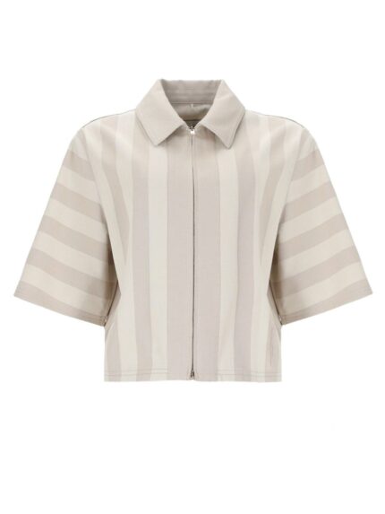 Fendi GIACCA IN DRILL PEQUIN