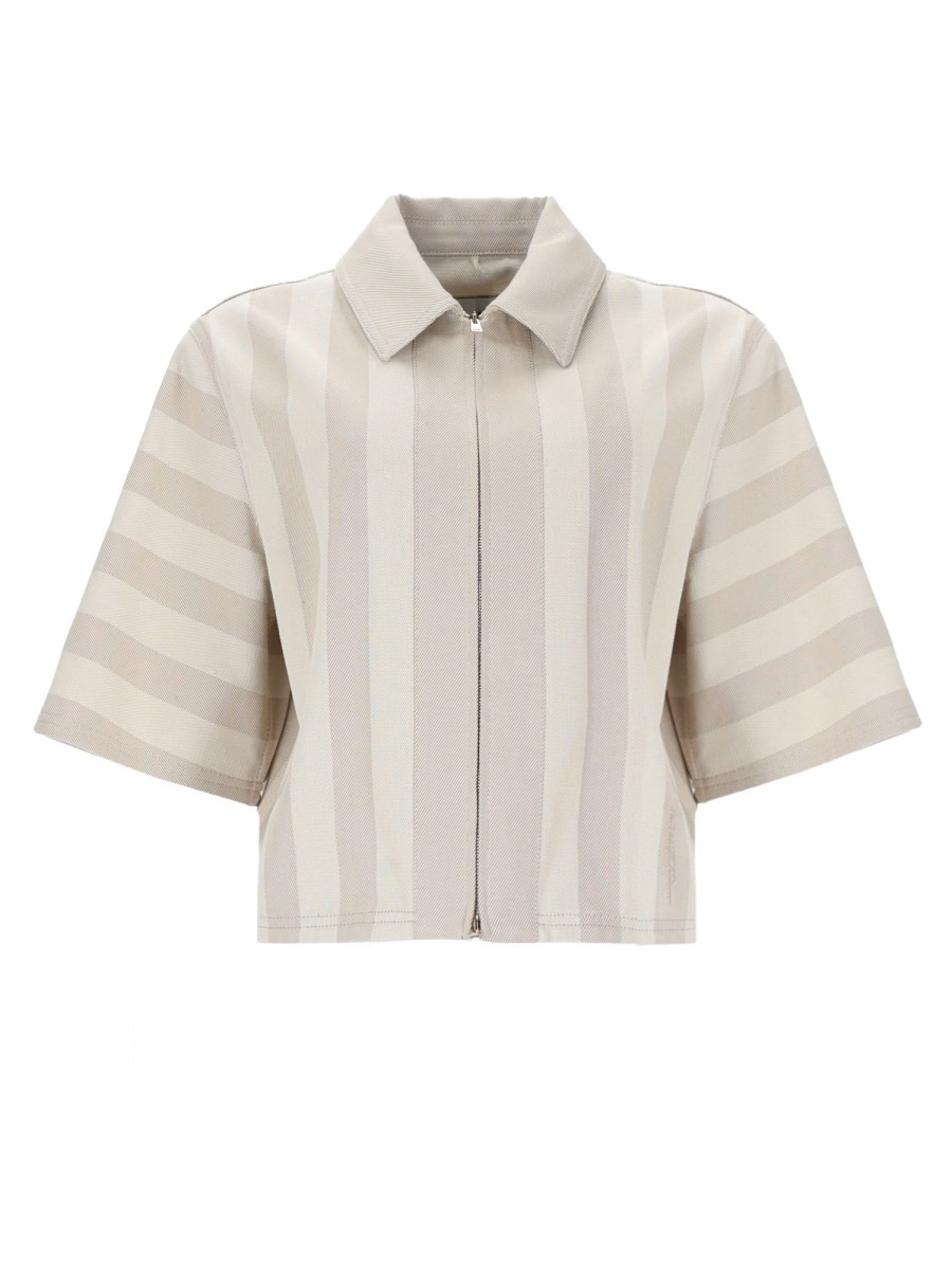 Fendi GIACCA IN DRILL PEQUIN