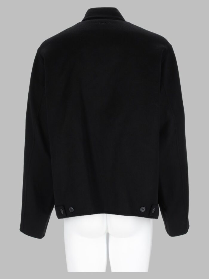 MM6 MAISON MARGIELA Giacca In Lana Double-Face Con Zip
