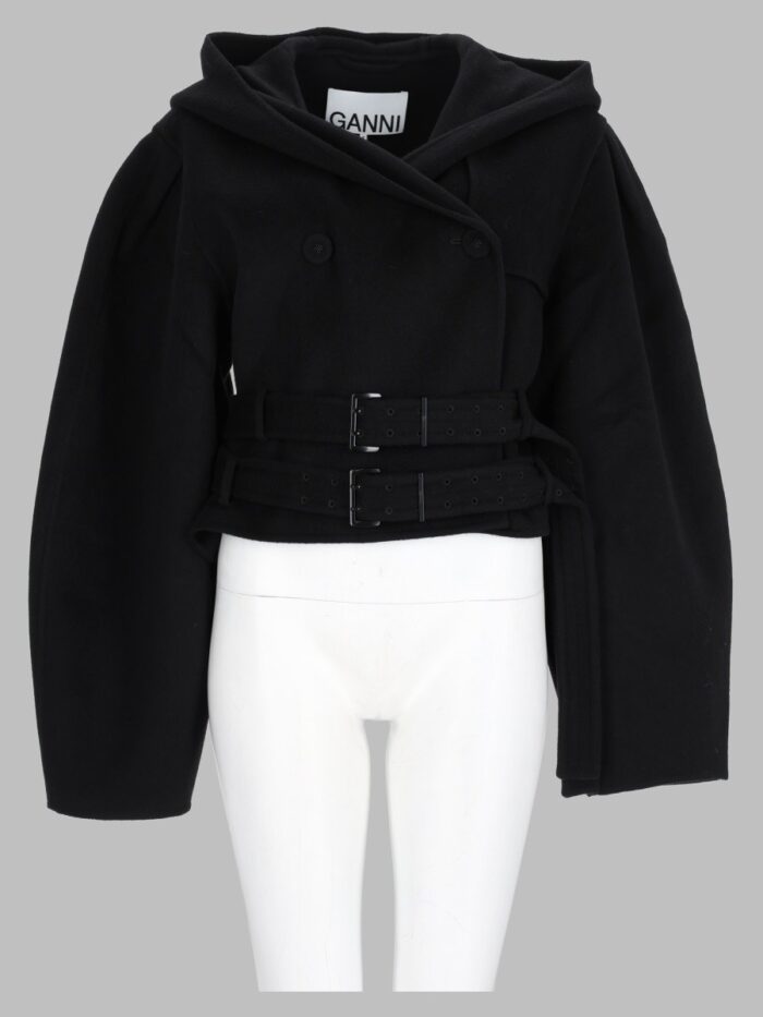 GANNI Giacca In Lana E Cashmere