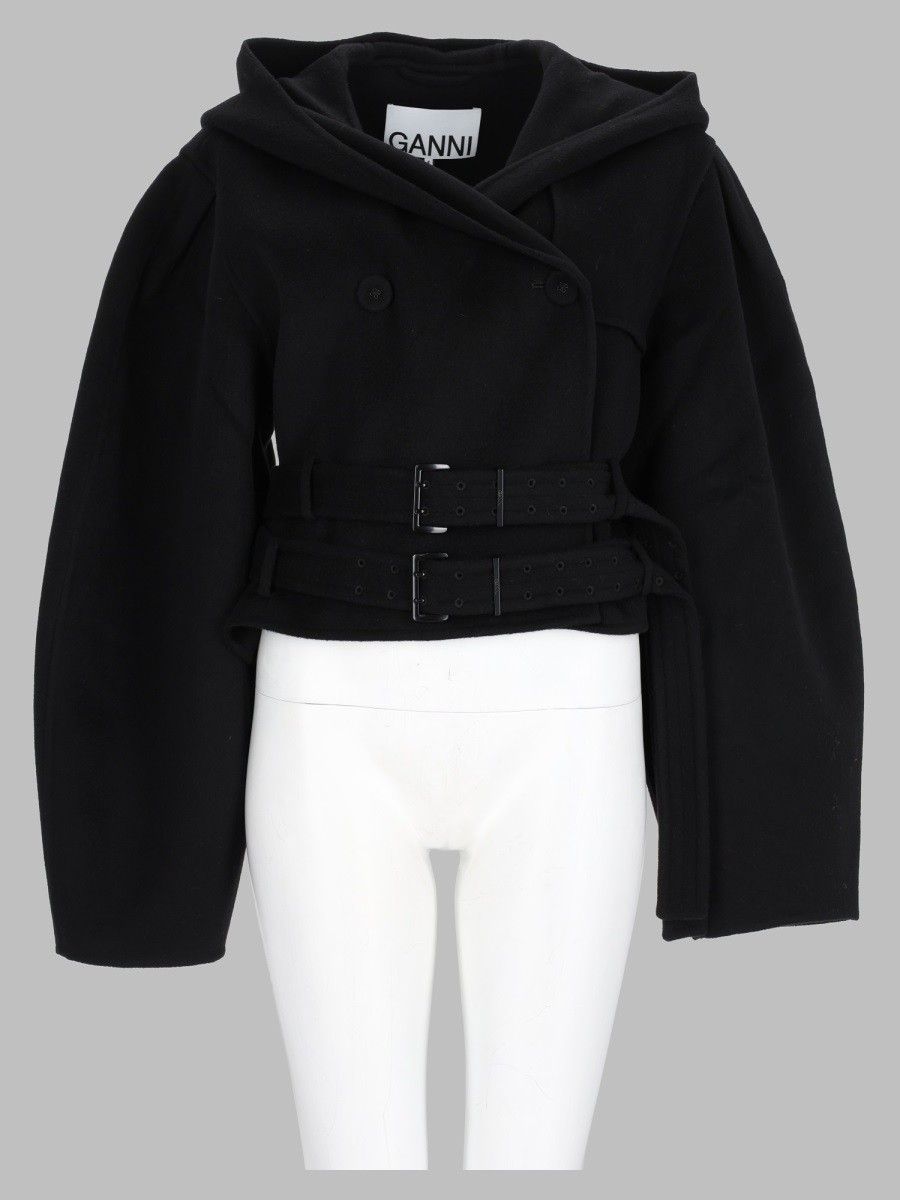 GANNI Giacca In Lana E Cashmere