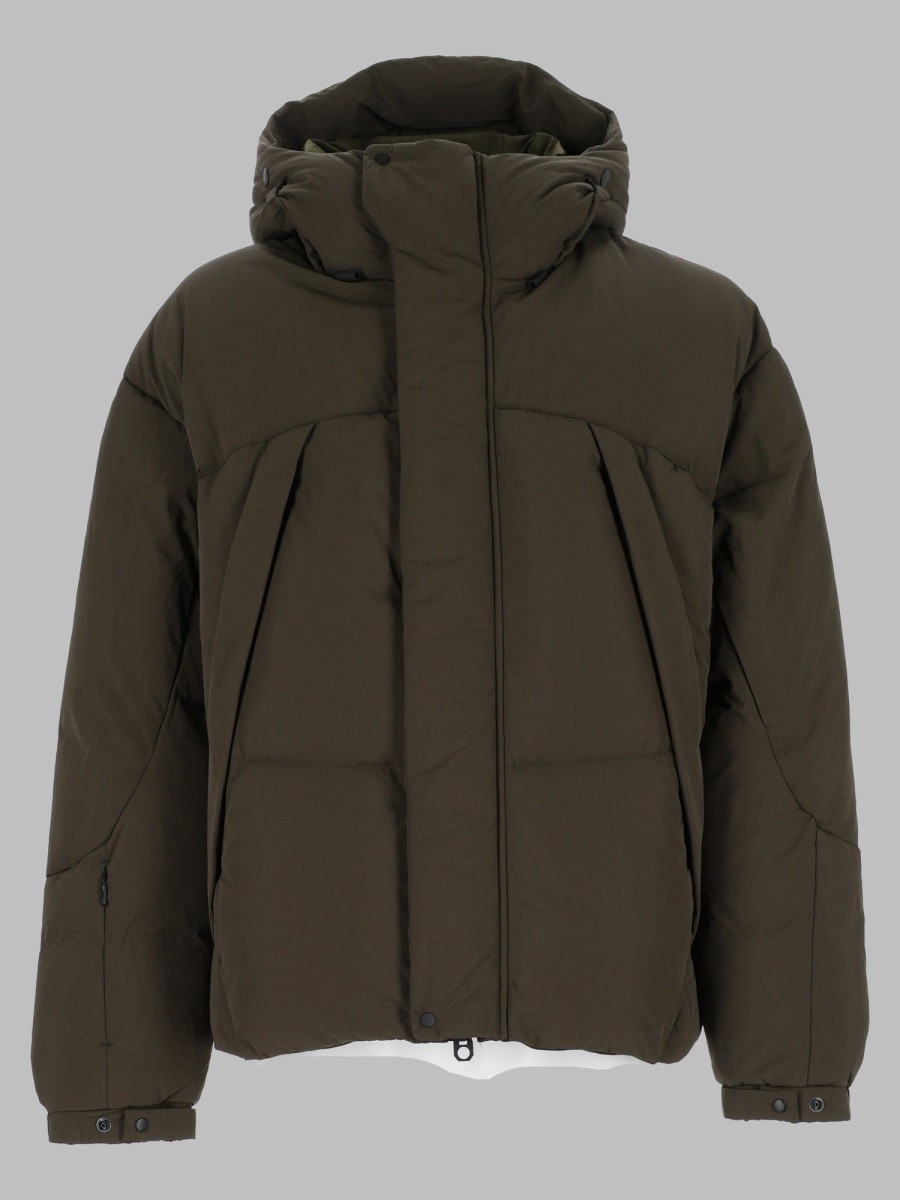 JG1 Giacca In Nylon Con Cappuccio