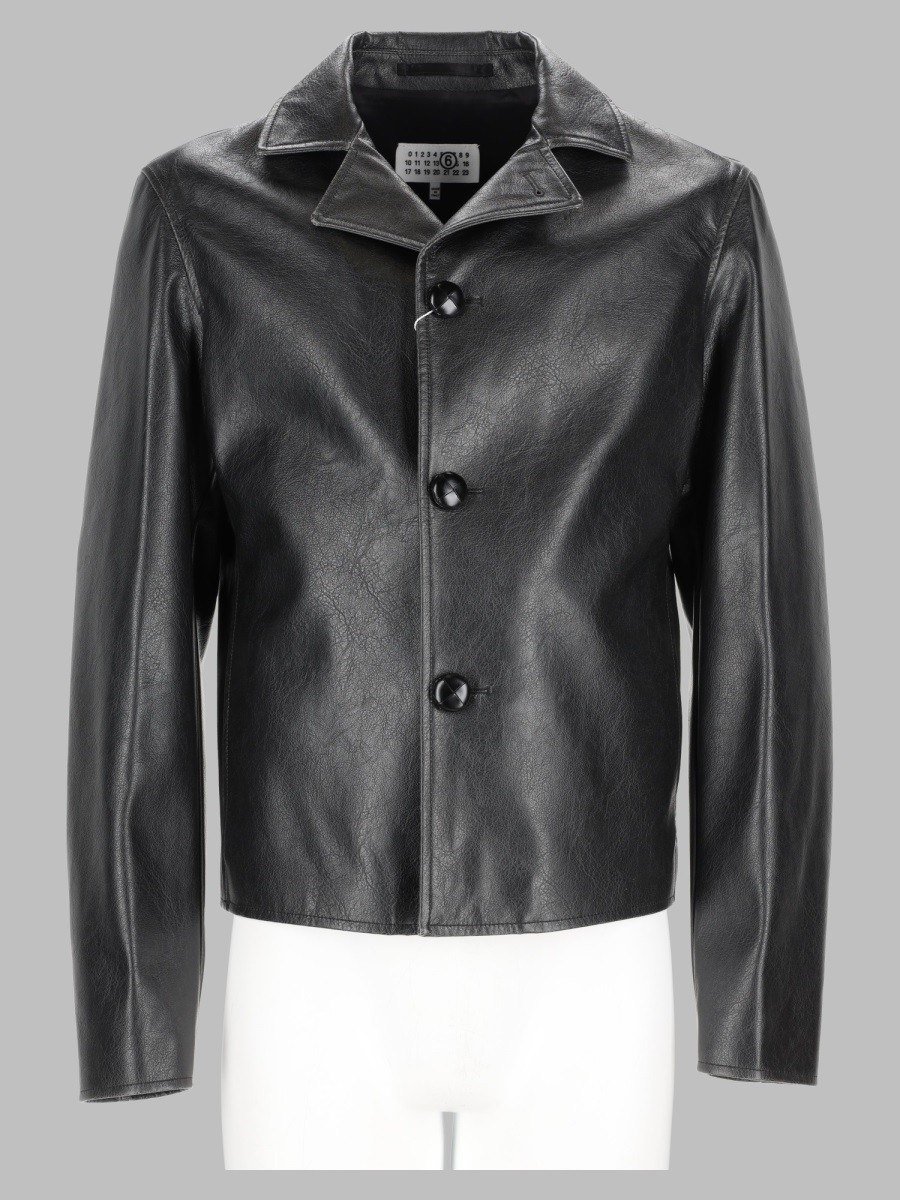 MM6 MAISON MARGIELA Giacca In Similpelle