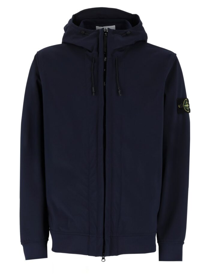 stone island giacca in tessuto tecnico a due strati Stone Island GIACCA IN TESSUTO TECNICO A DUE STRATI