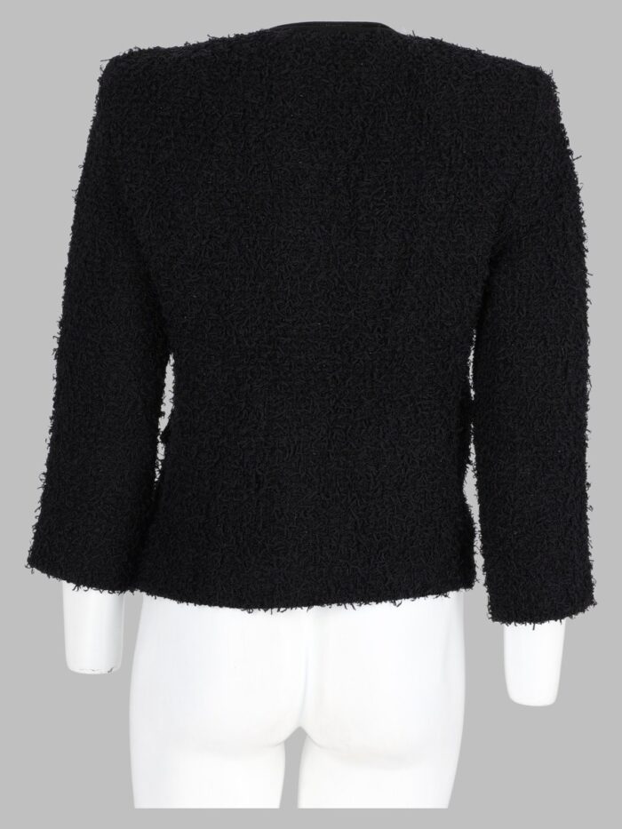 Balmain Giacca In Tweed Con Bottoni