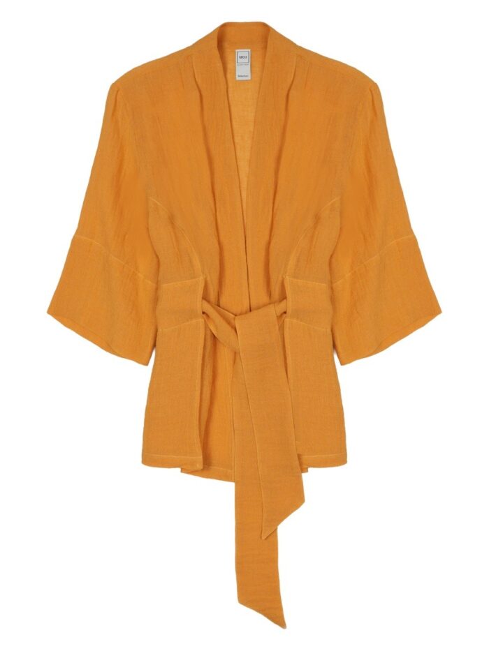 120% lino giacca kimono in lino 120% LINO GIACCA KIMONO IN LINO