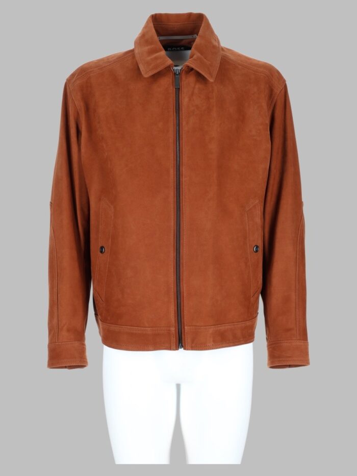 boss giacca "minton" in pelle Boss Giacca "Minton" In Pelle