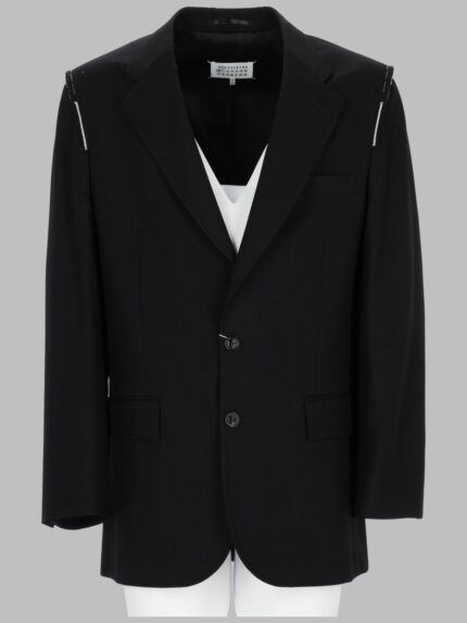 Maison Margiela GIACCA MONOPETTO IN LANA