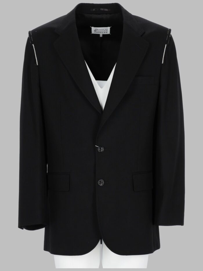 Maison Margiela GIACCA MONOPETTO IN LANA