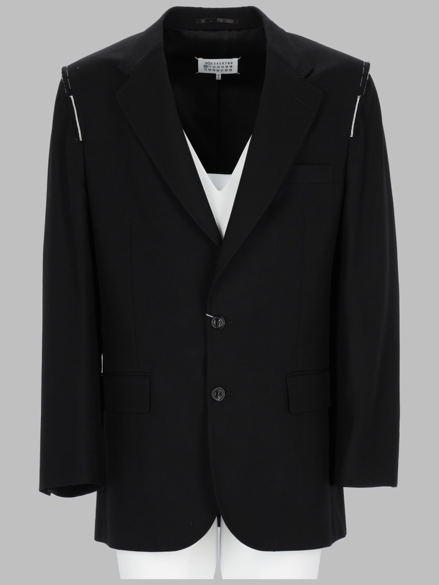 Maison Margiela GIACCA MONOPETTO IN LANA