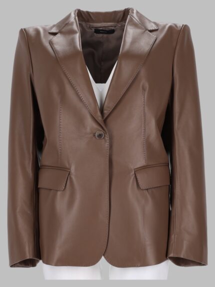 TOM FORD Giacca Monopetto In Pelle