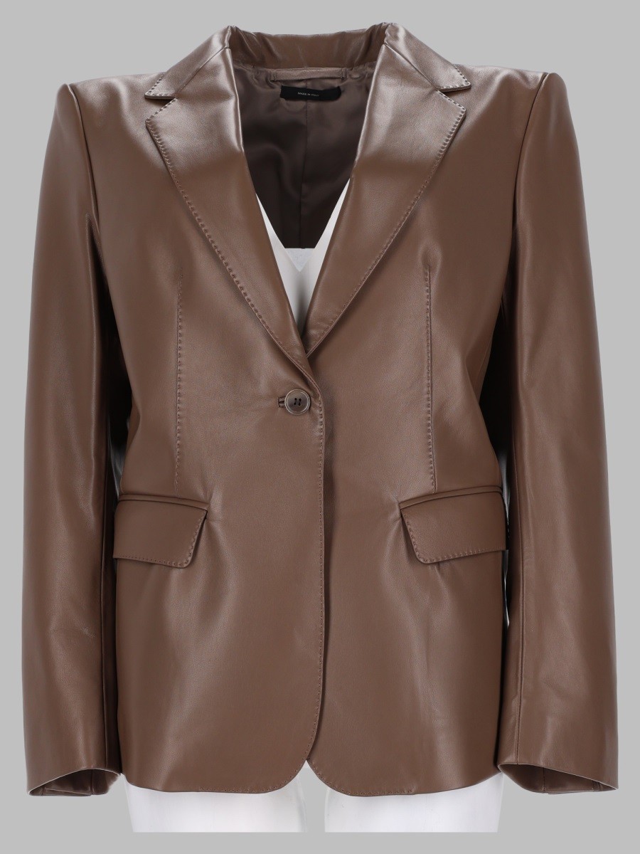 TOM FORD Giacca Monopetto In Pelle