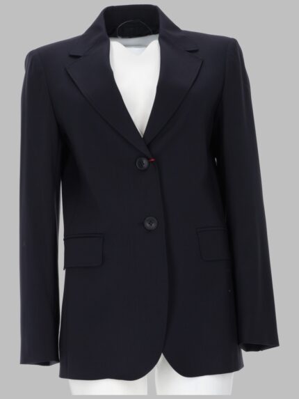 MAX MARA STUDIO GIACCA MONOPETTO IN TELA DI LANA