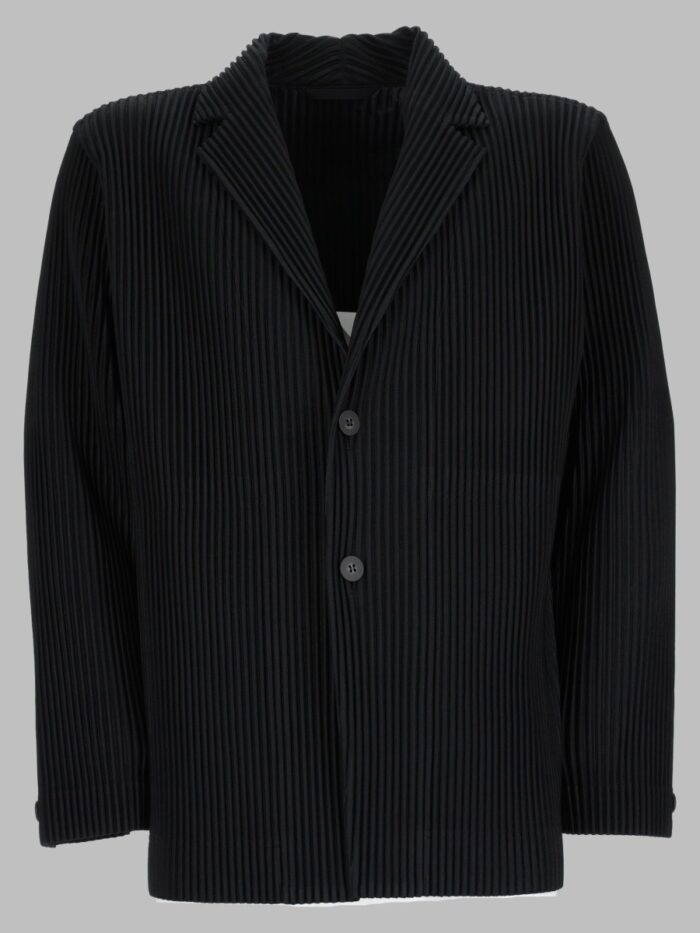 homme plisse issey miyake giacca monopetto plissettata HOMME PLISSE ISSEY MIYAKE Giacca Monopetto Plissettata