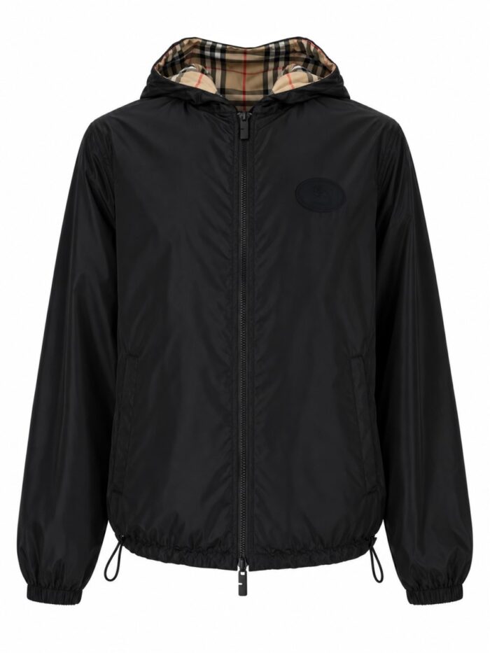 Burberry Giacca "Newport" Reversibile Con Motivo Check
