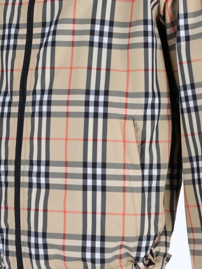 Burberry Giacca "Newport" Reversibile Con Motivo Check