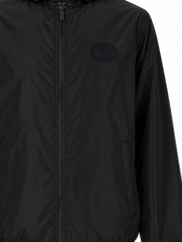 Burberry Giacca "Newport" Reversibile Con Motivo Check