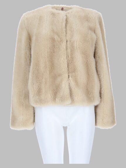 MAX MARA STUDIO Giacca "Palchi" In Ecopelliccia