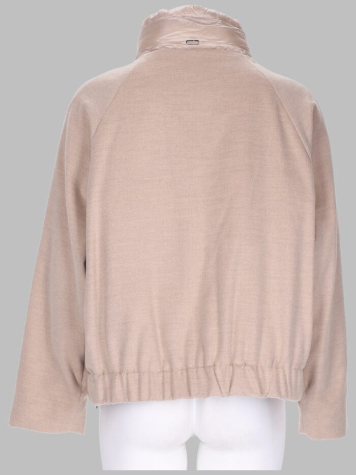 Herno GIACCA "RESORT" IN FLANELLA E NYLON