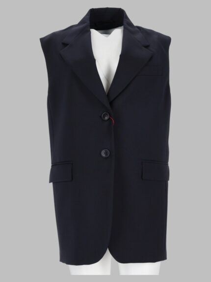 MAX MARA STUDIO Giacca Smanicata In Lana