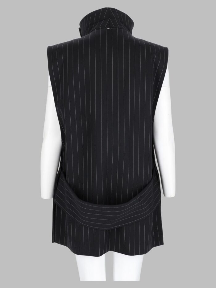 Sportmax Giacca Smanicata In Lana Gessata