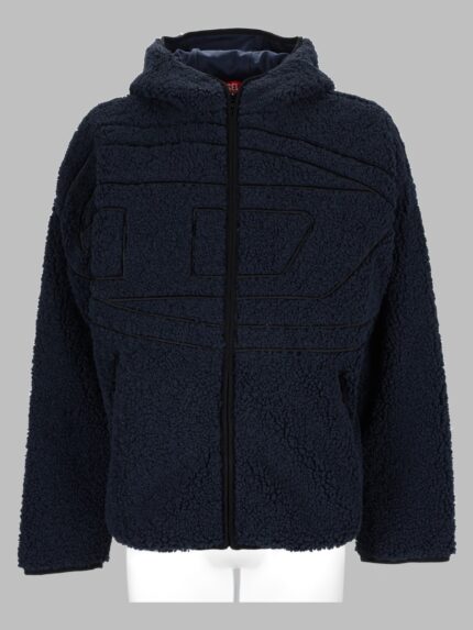 Diesel Giacca Teddy Con Cappuccio
