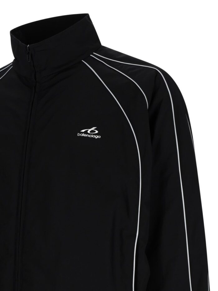 Balenciaga Giacca Tracksuit In Popeline Di Cotone