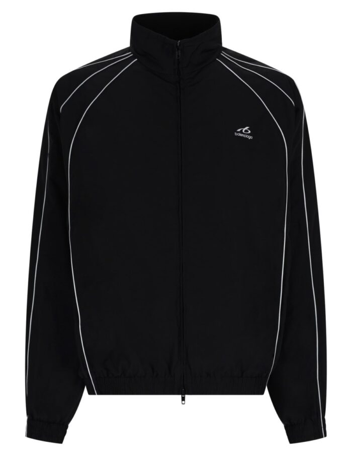 Balenciaga Giacca Tracksuit In Popeline Di Cotone