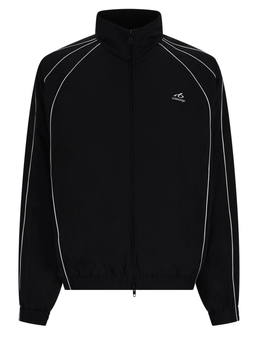 Balenciaga Giacca Tracksuit In Popeline Di Cotone