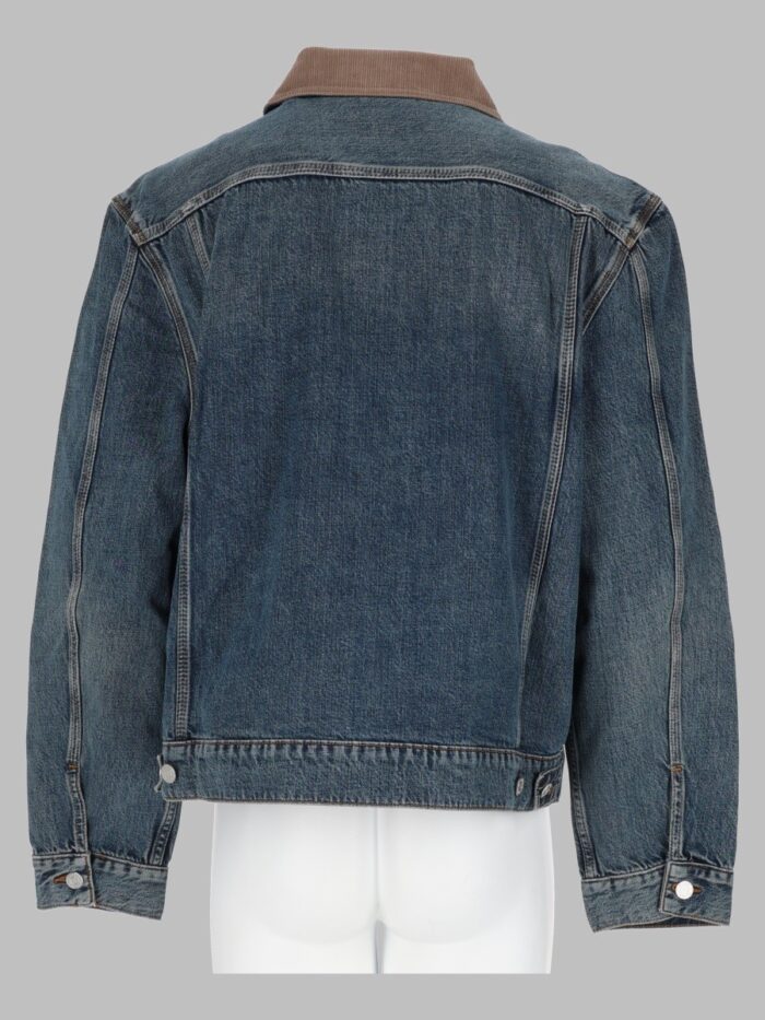 FRAME Giacca Trucker In Denim Con Zip