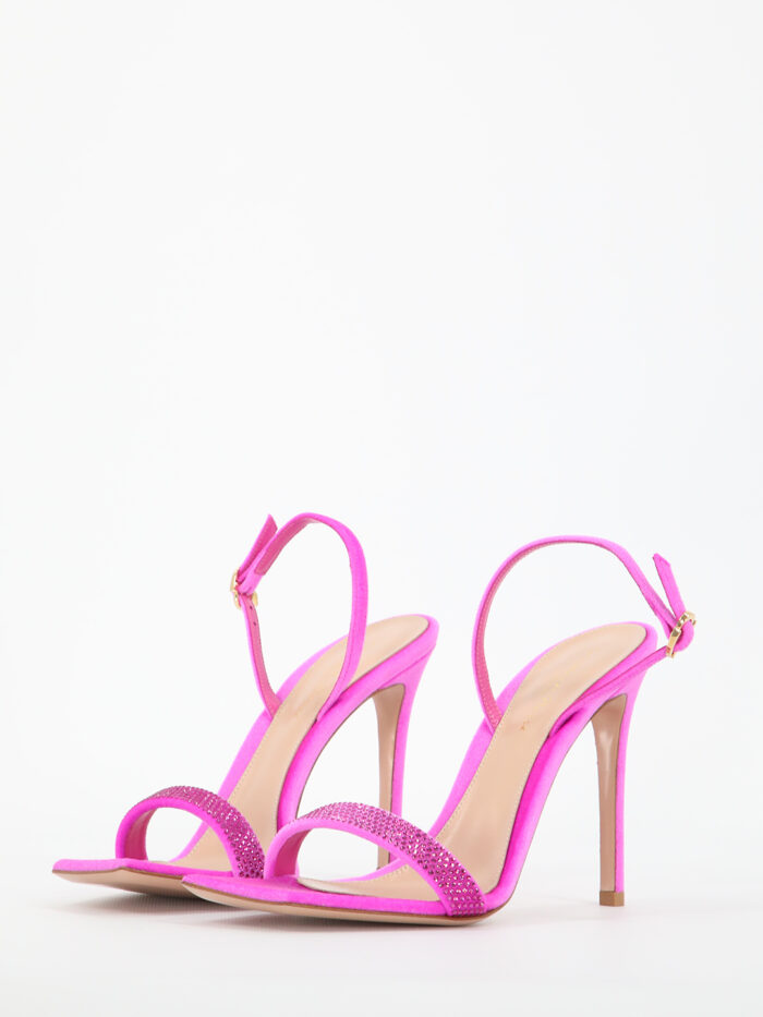 Gianvito Rossi Britney fuchsia sandals