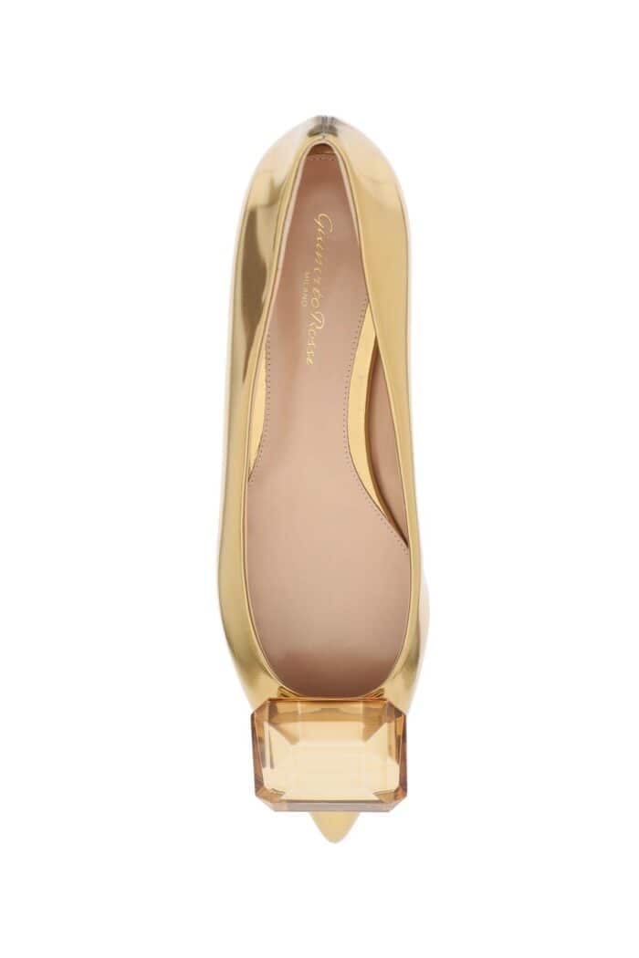 GIANVITO ROSSI Jaipur Ballet Flats