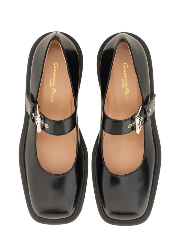 GIANVITO ROSSI LEATHER SANDAL