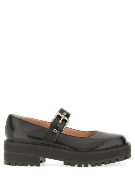 GIANVITO ROSSI LEATHER SANDAL