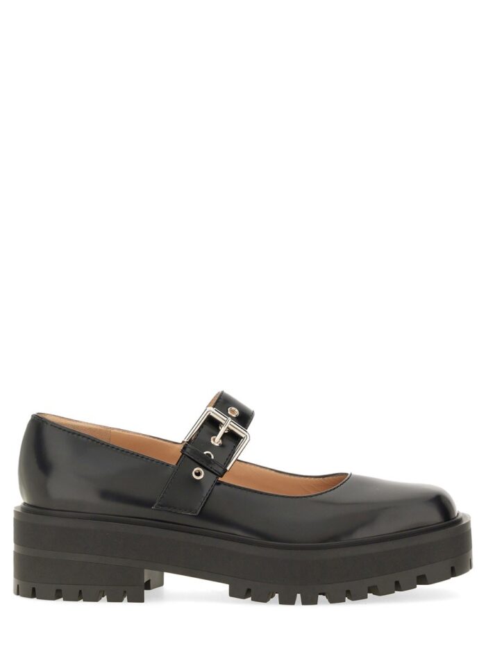 GIANVITO ROSSI LEATHER SANDAL