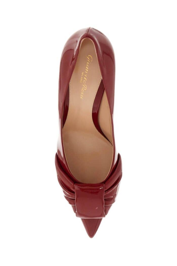 GIANVITO ROSSI 'patent Leather Dcollet