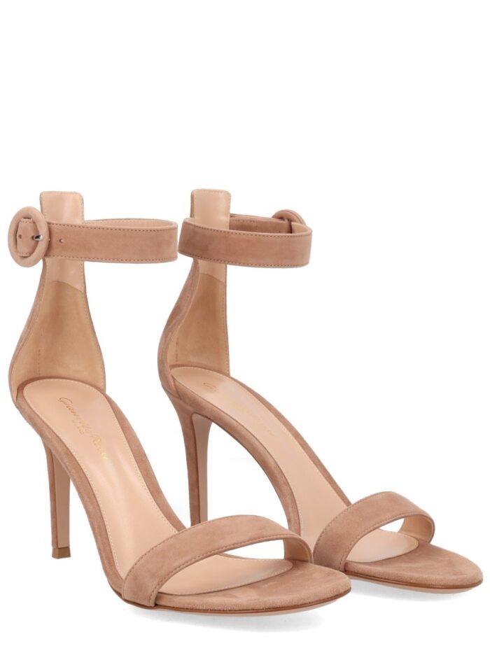 GIANVITO ROSSI SANDALO "PORTOFINO 85" CON TACCO