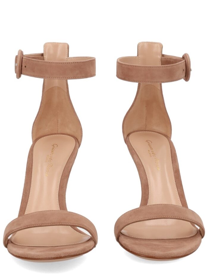 GIANVITO ROSSI SANDALO "PORTOFINO 85" CON TACCO