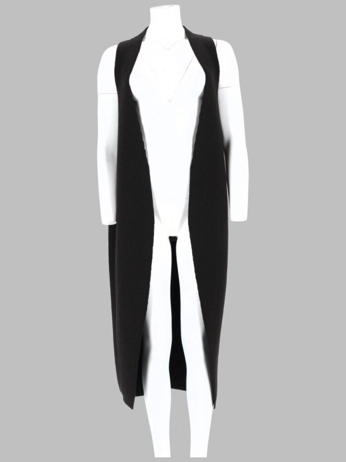 rick owens gilet "cyclops" in maglia RICK OWENS GILET "CYCLOPS" IN MAGLIA