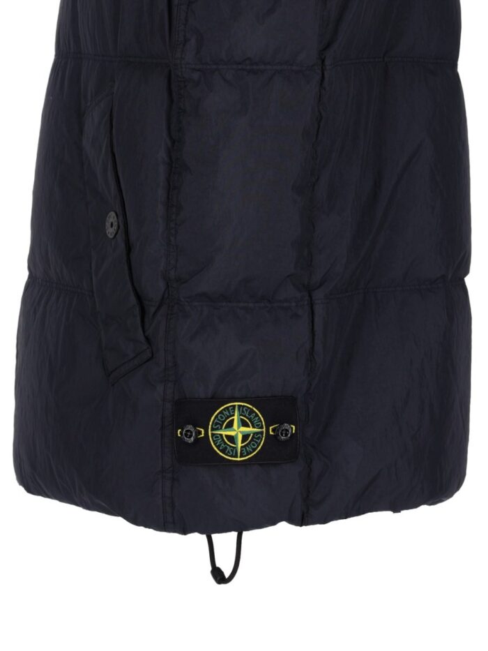 Stone Island GILET IMBOTTITO IN PIUMA RESISTENTE AL VENTO CON ANTIGOCCIA