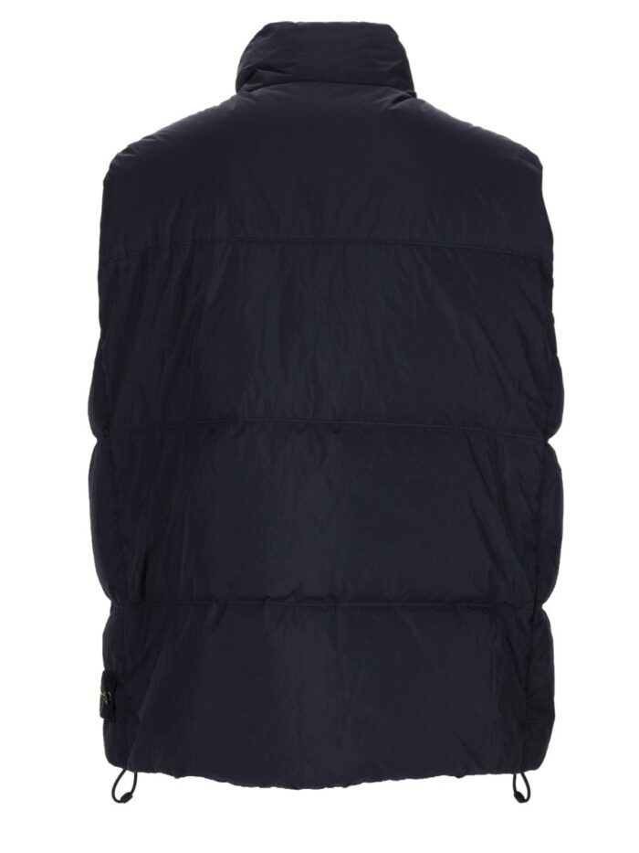 Stone Island GILET IMBOTTITO IN PIUMA RESISTENTE AL VENTO CON ANTIGOCCIA