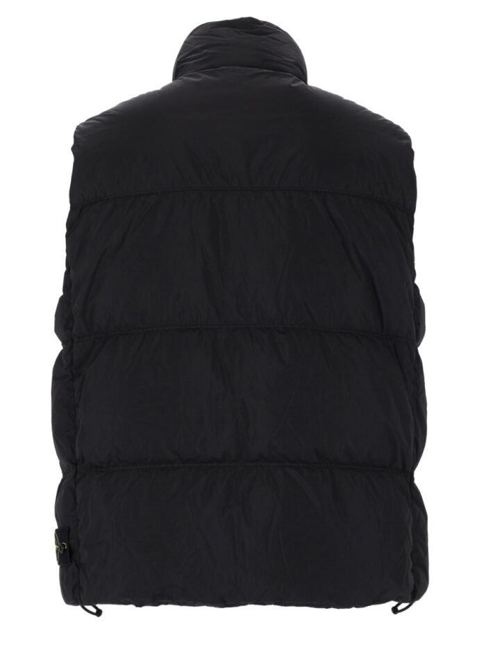 Stone Island GILET IMBOTTITO IN PIUMA RESISTENTE AL VENTO CON ANTIGOCCIA