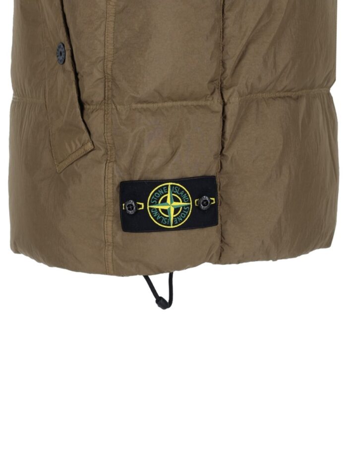 Stone Island GILET IMBOTTITO IN PIUMA RESISTENTE AL VENTO CON ANTIGOCCIA